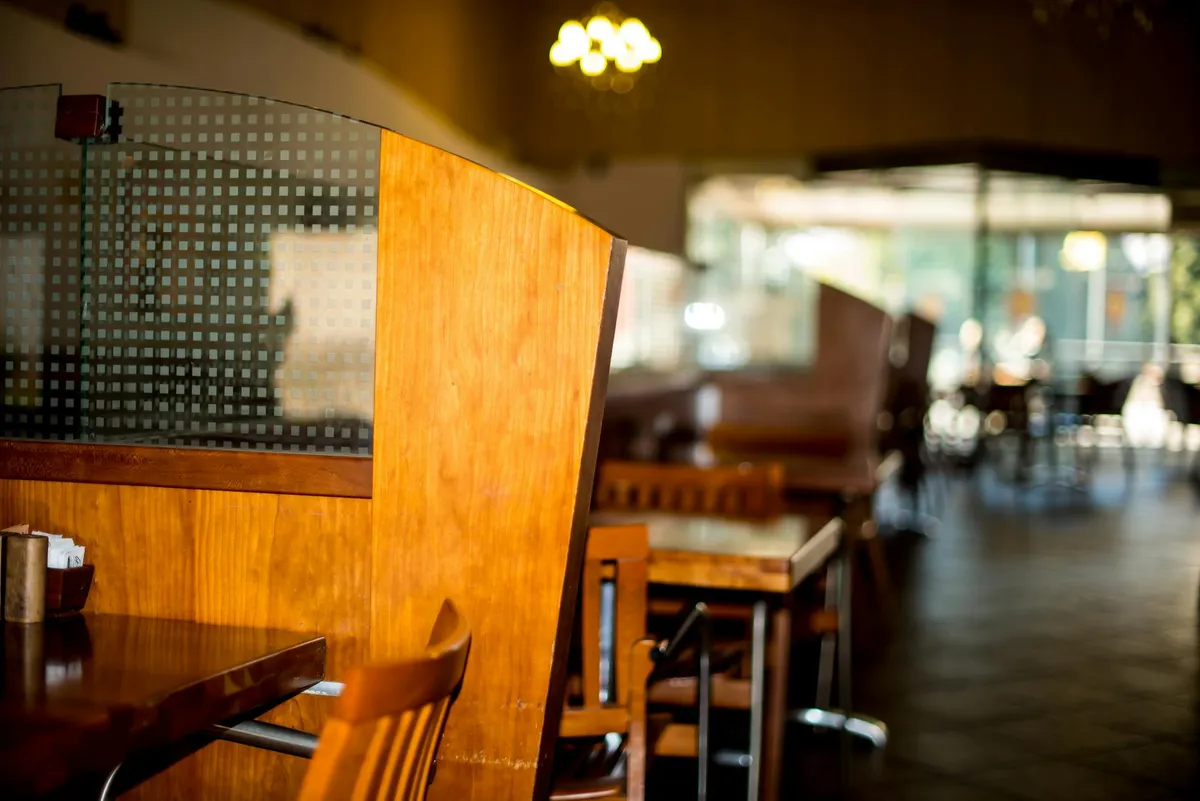 Interior of a year-round Atlantic City restaurant